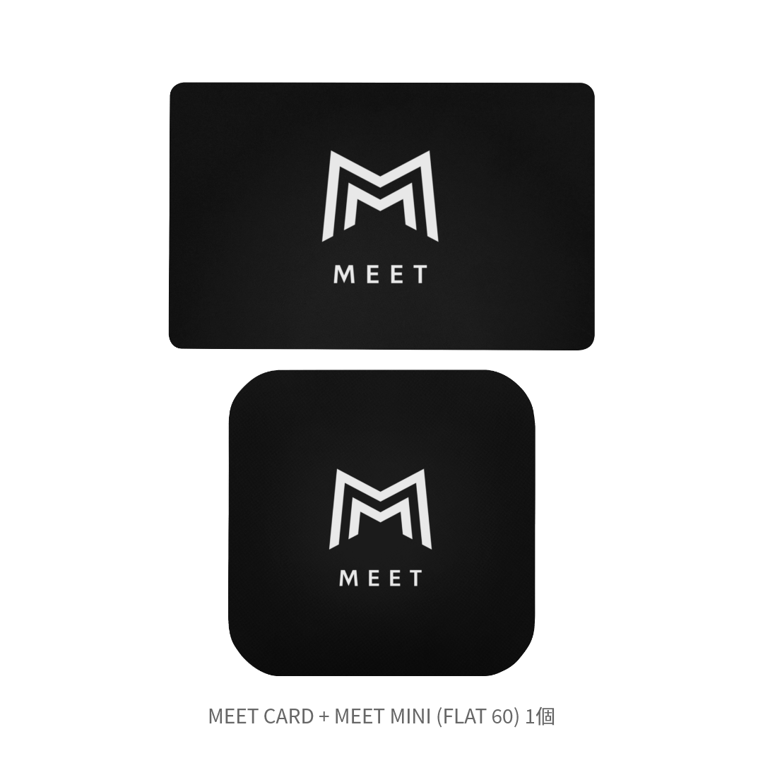 MEET CARD+FLAT セット