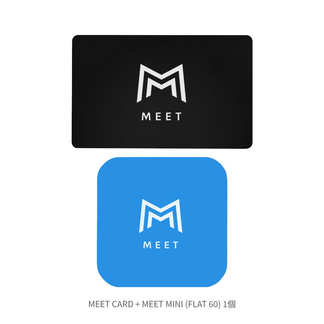 MEET CARD+FLAT セット