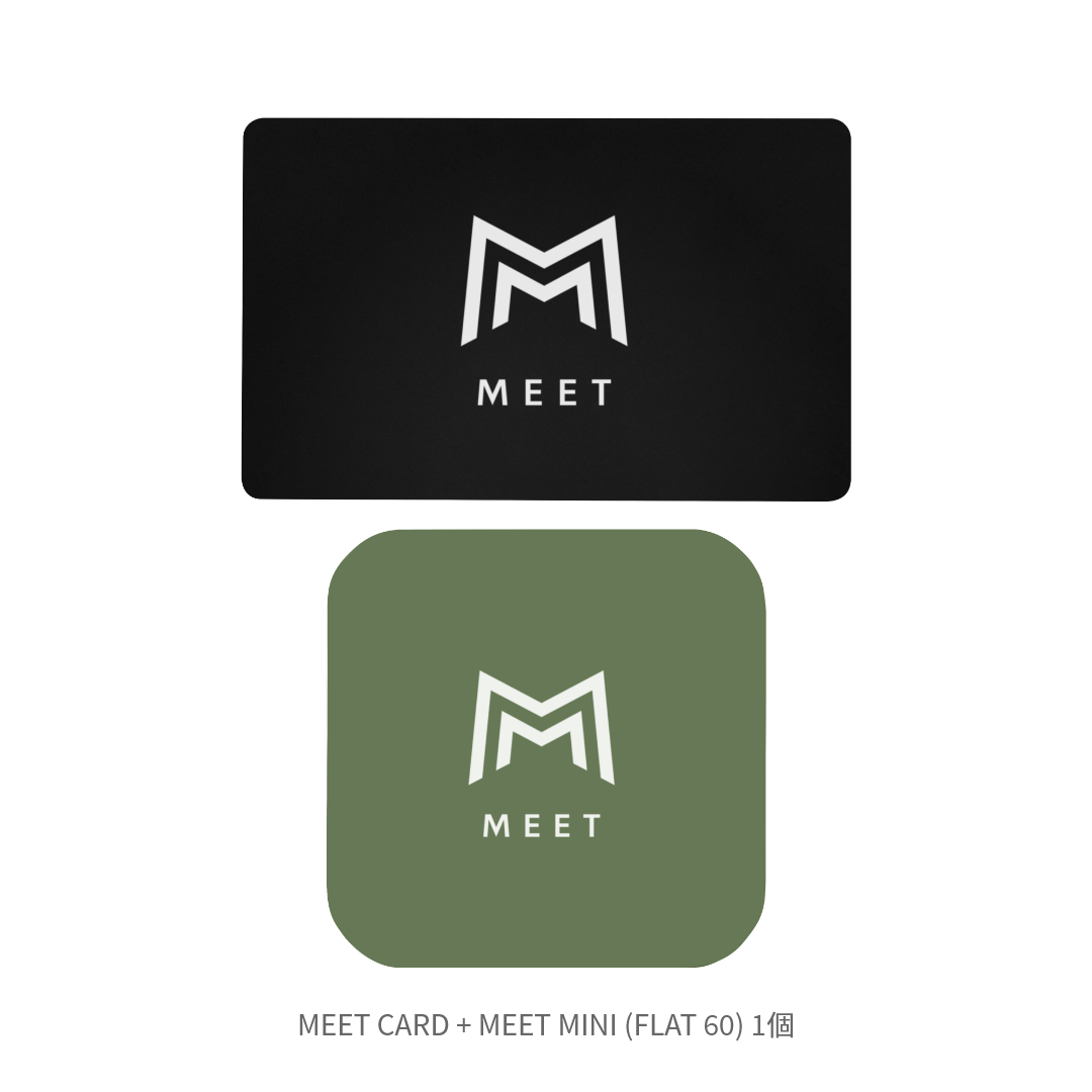 MEET CARD+FLAT セット