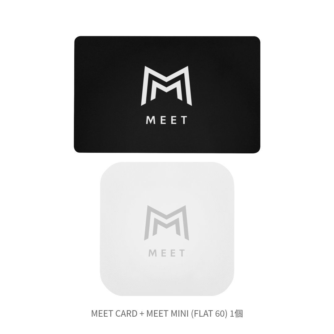 MEET CARD+FLAT セット