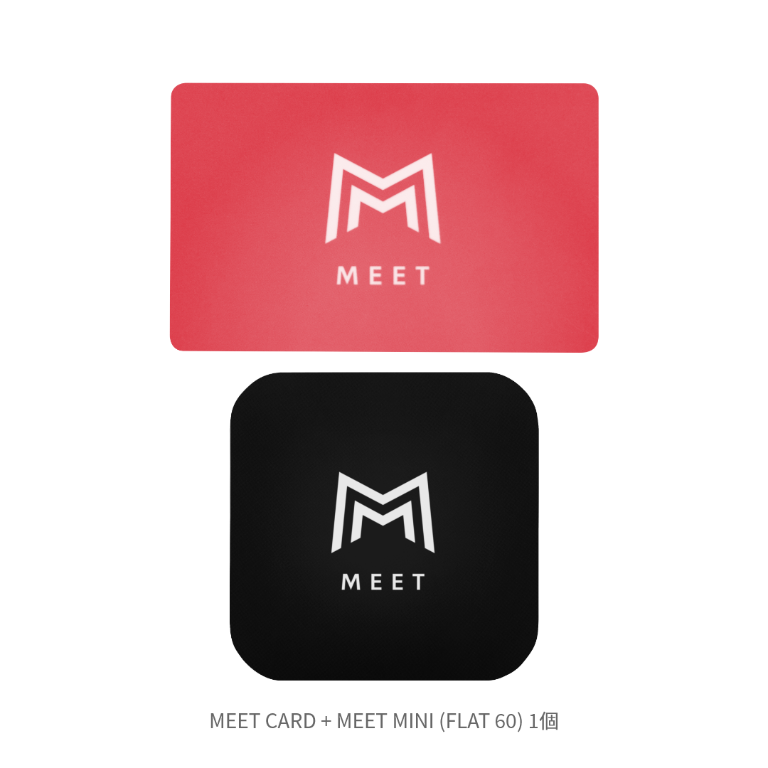 MEET CARD+FLAT セット