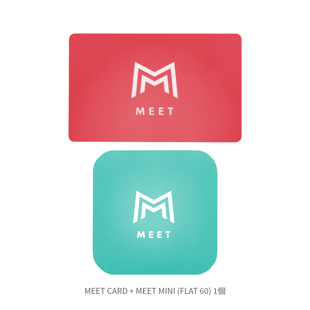 MEET CARD+FLAT セット