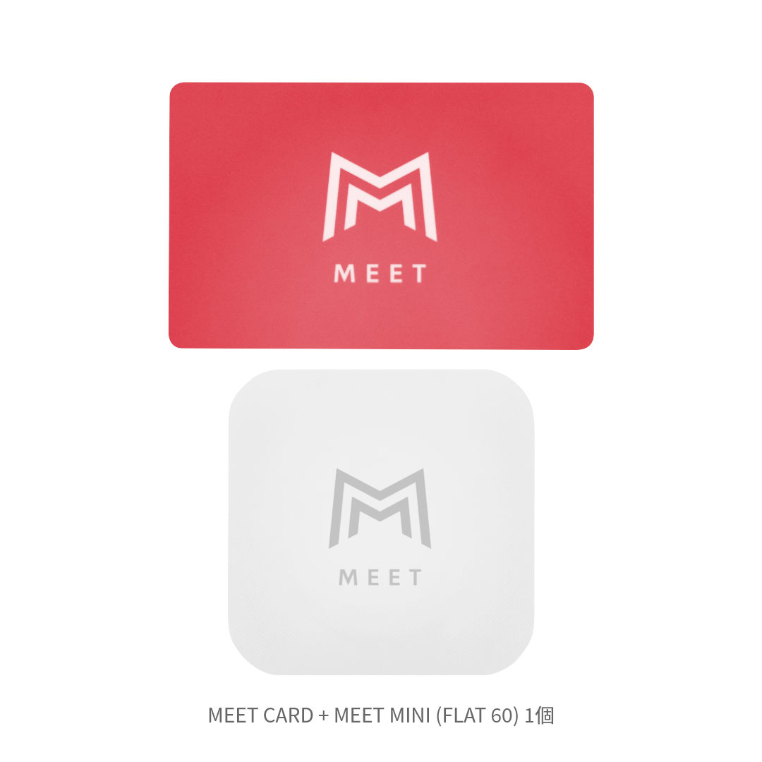 MEET CARD+FLAT セット