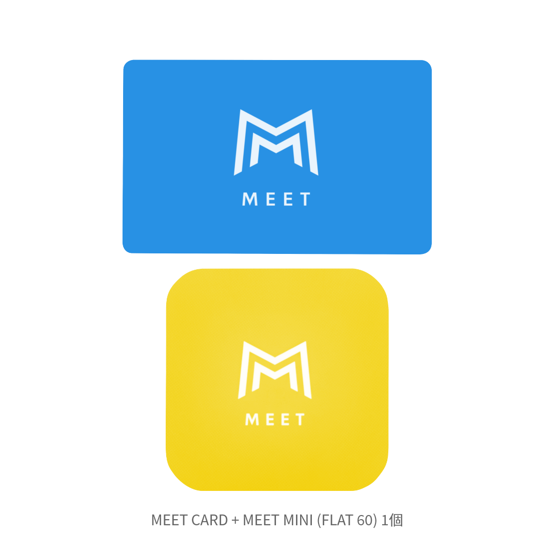 MEET CARD+FLAT セット