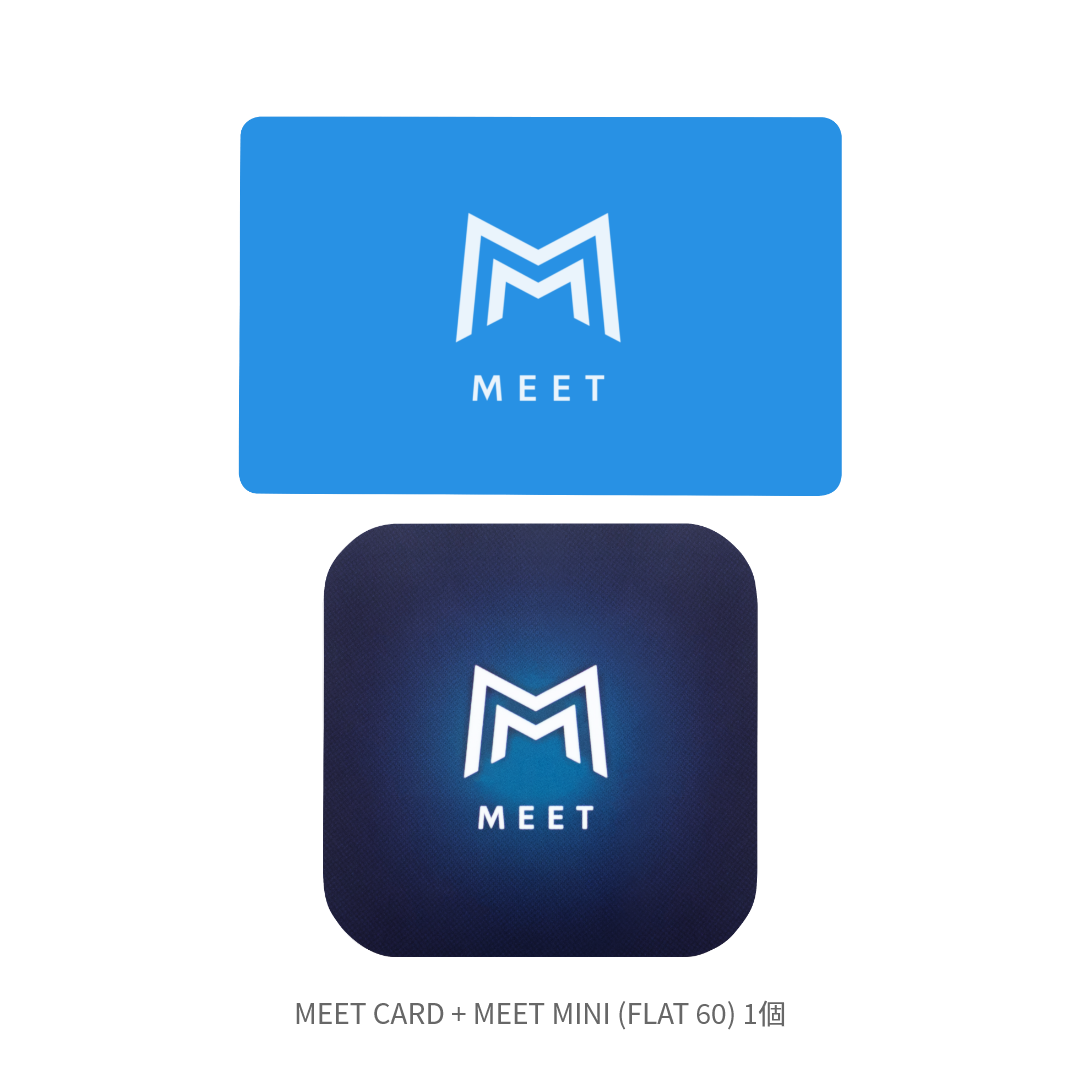 MEET CARD+FLAT セット