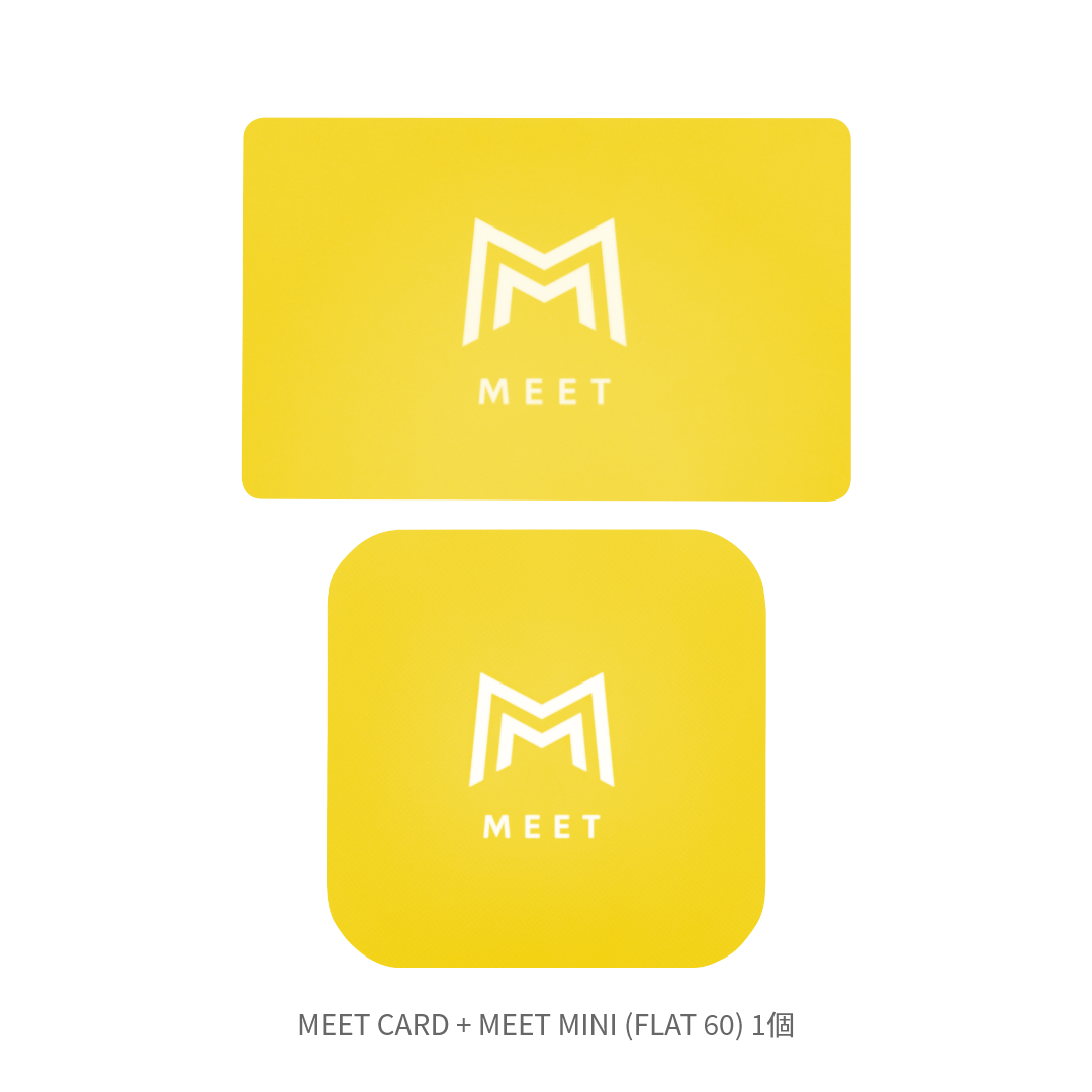 MEET CARD+FLAT セット
