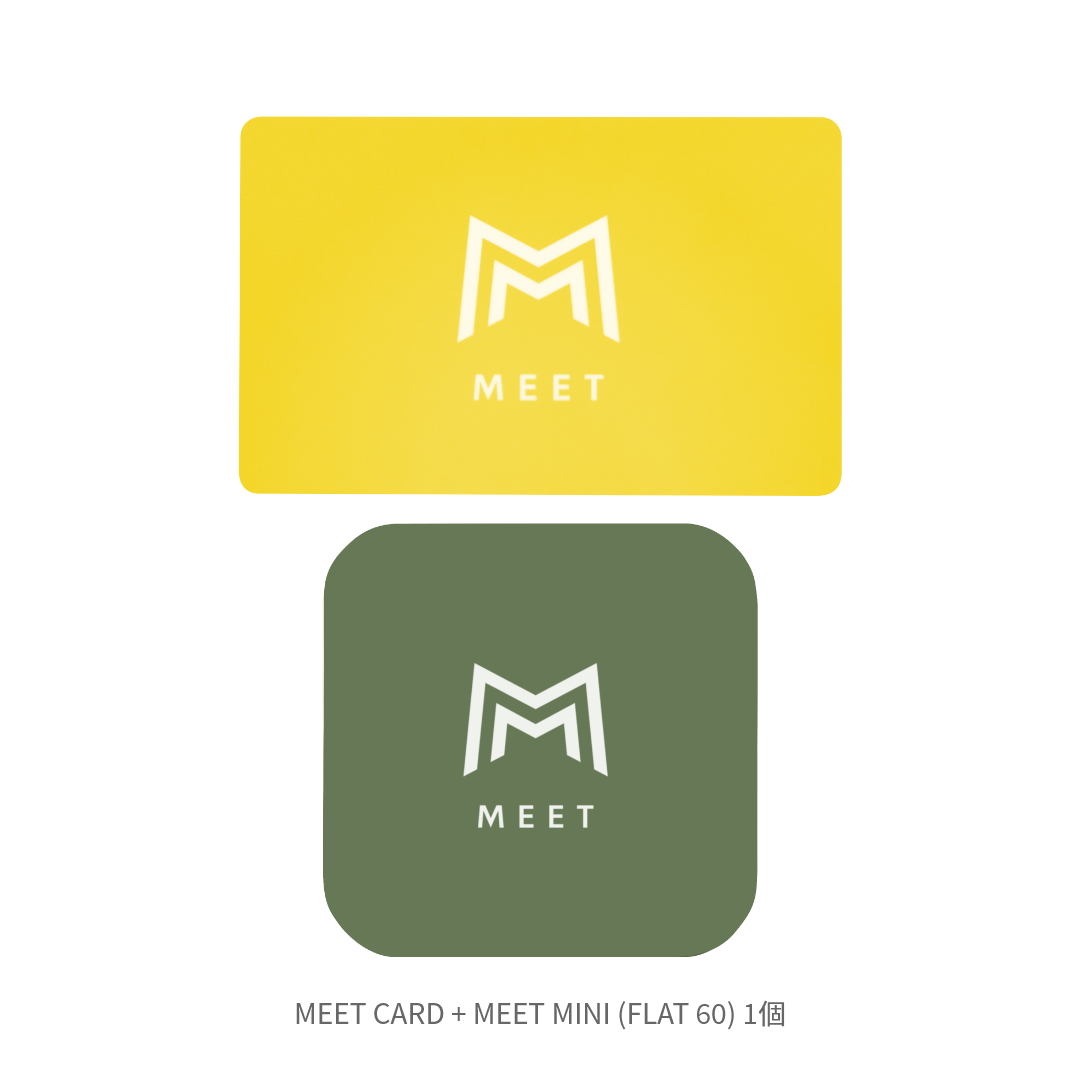 MEET CARD+FLAT セット