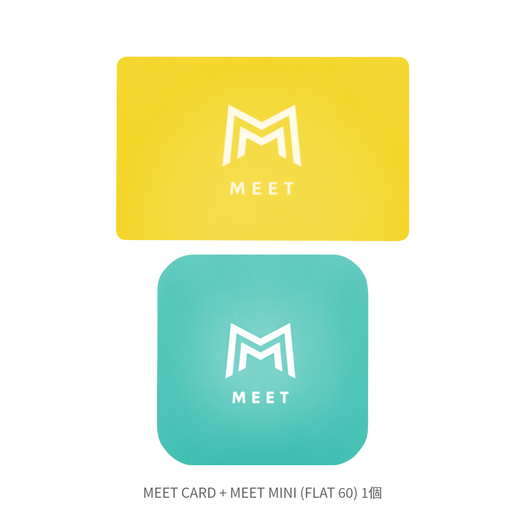 MEET CARD+FLAT セット