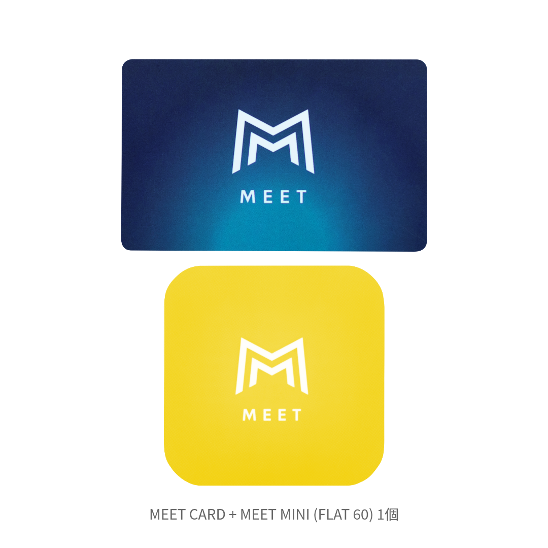 MEET CARD+FLAT セット