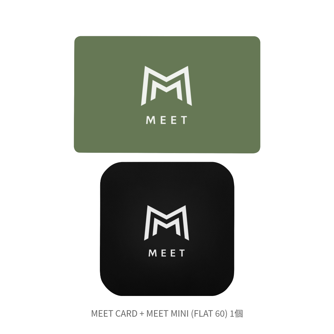 MEET CARD+FLAT セット