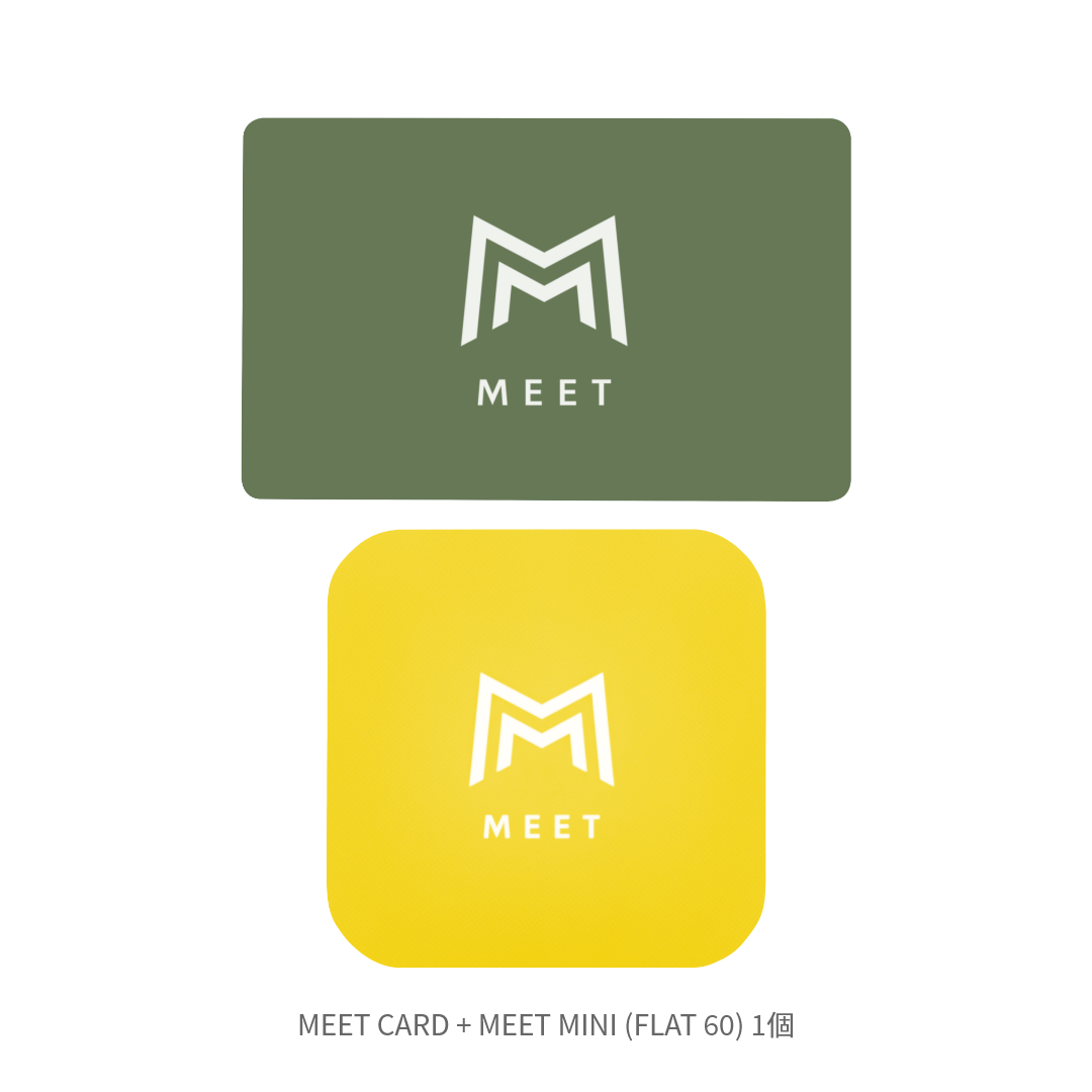 MEET CARD+FLAT セット