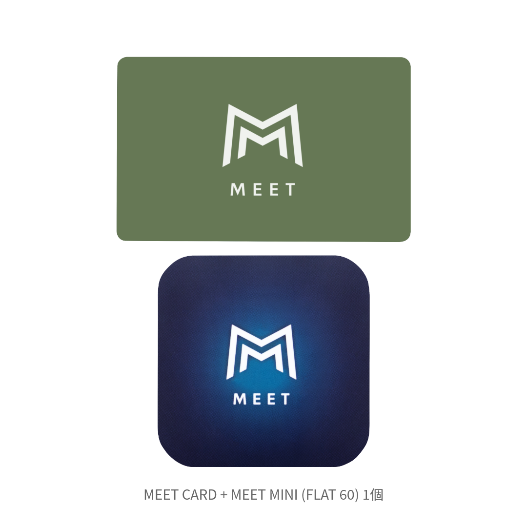 MEET CARD+FLAT セット