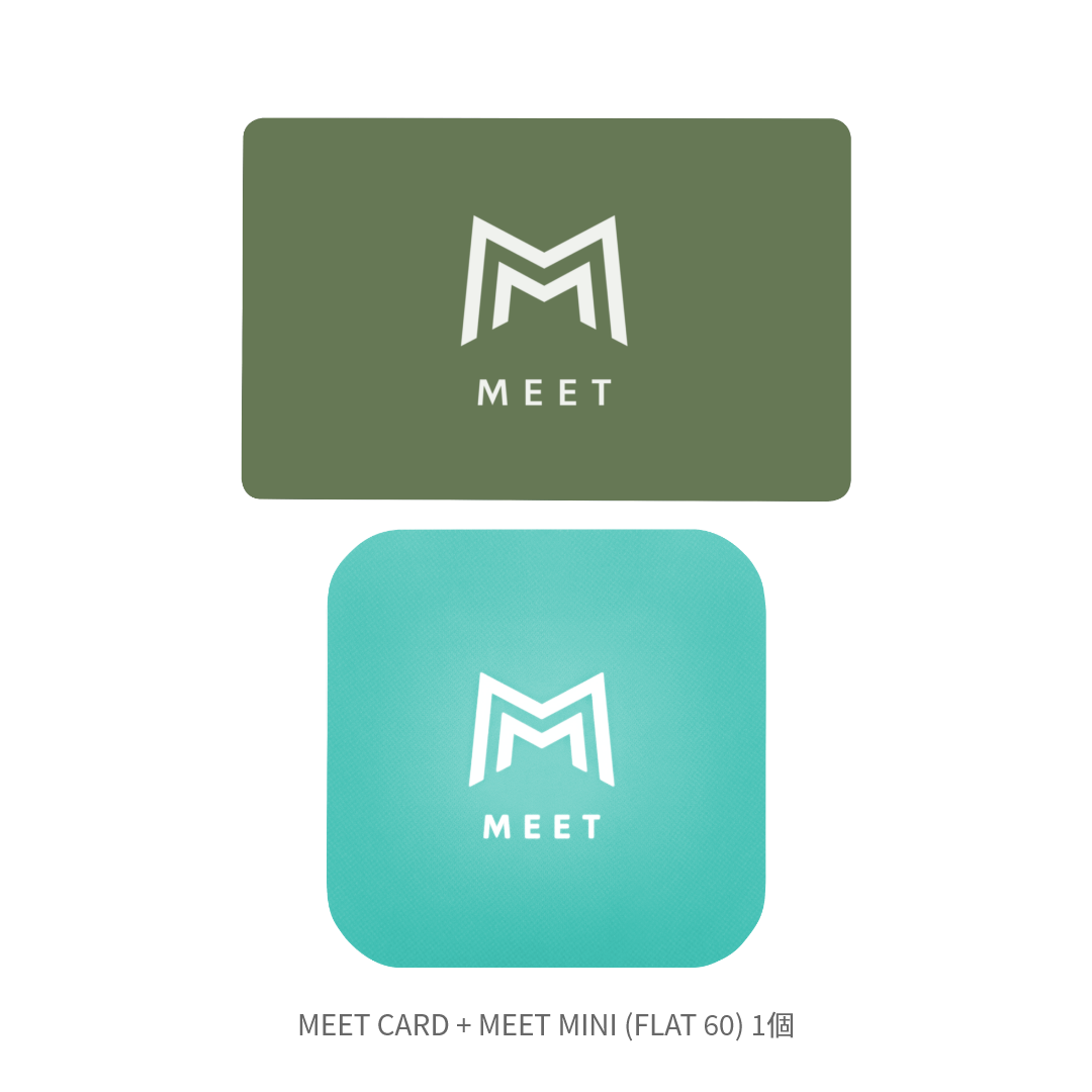 MEET CARD+FLAT セット