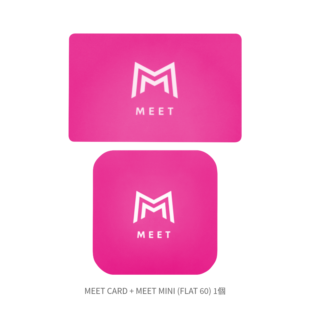 MEET CARD+FLAT セット