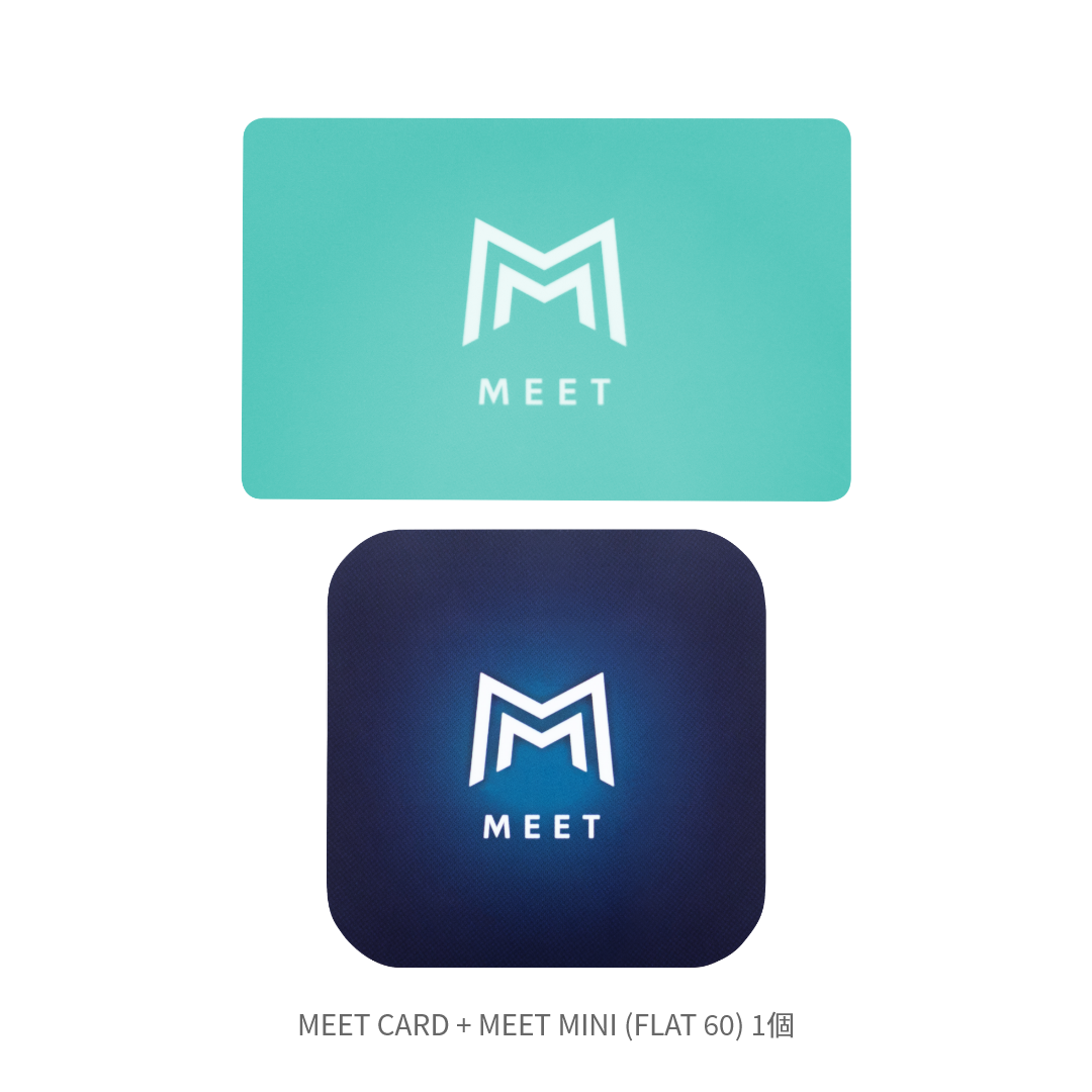 MEET CARD+FLAT セット