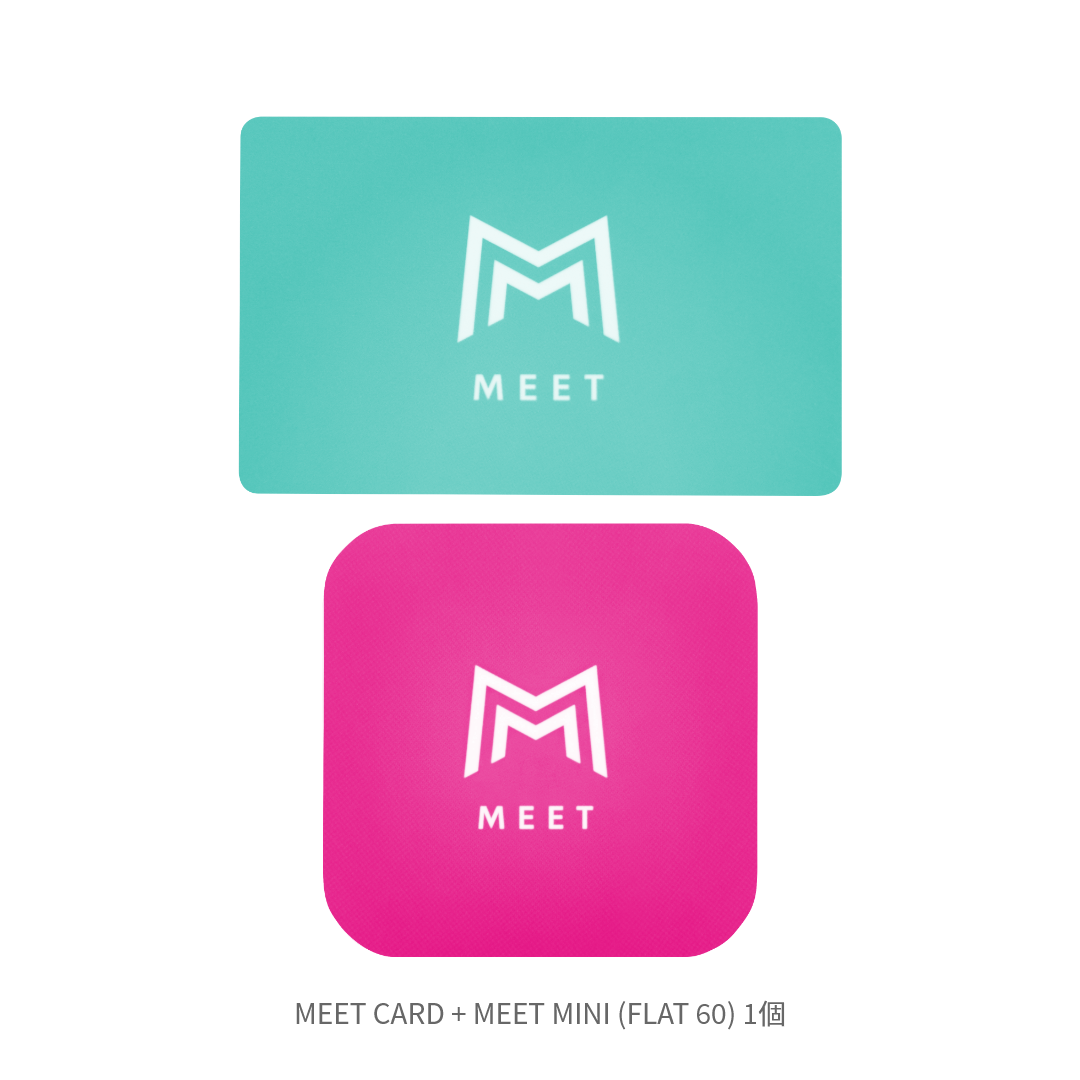 MEET CARD+FLAT セット