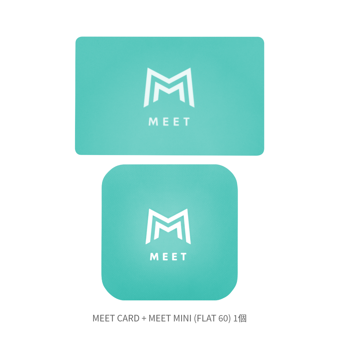MEET CARD+FLAT セット