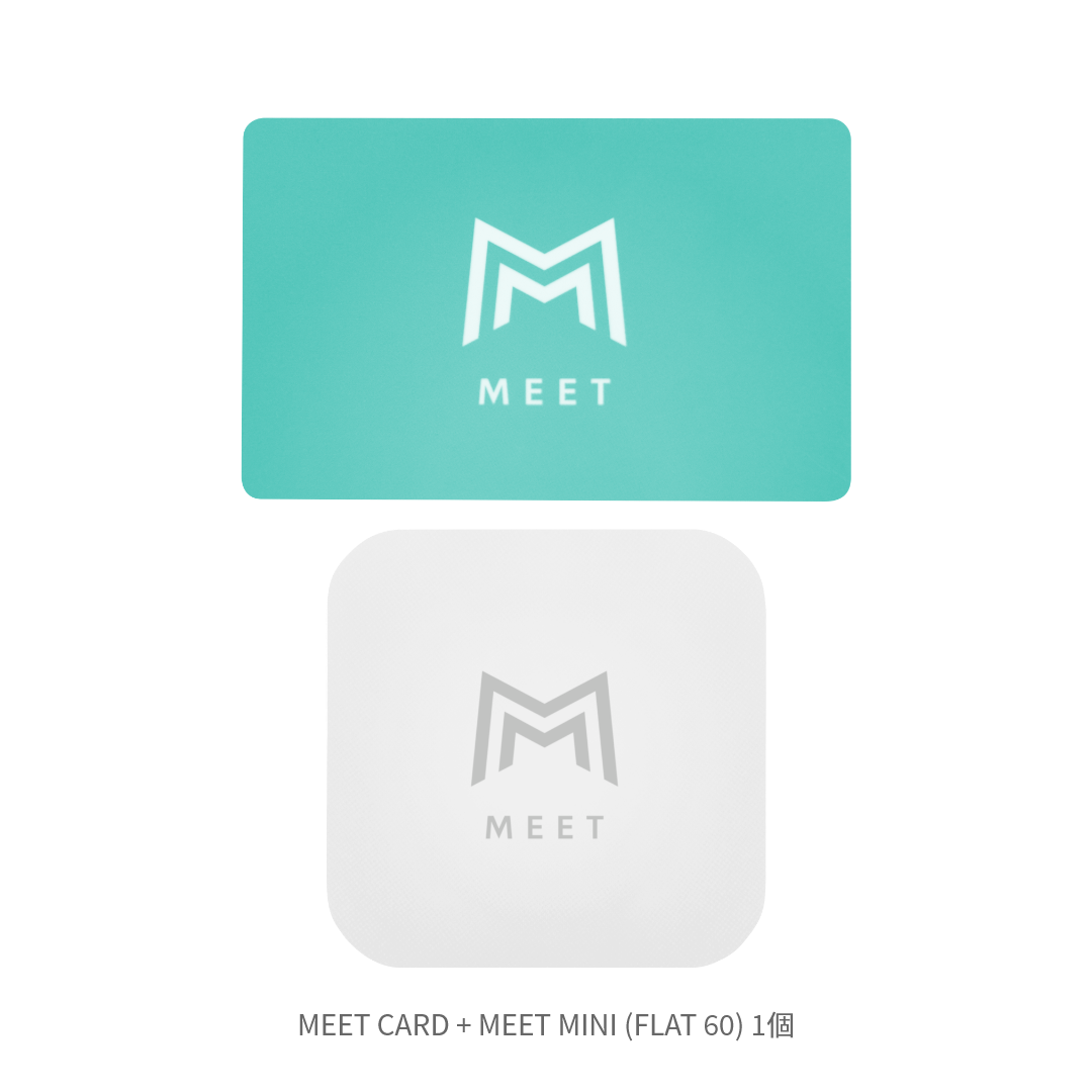 MEET CARD+FLAT セット