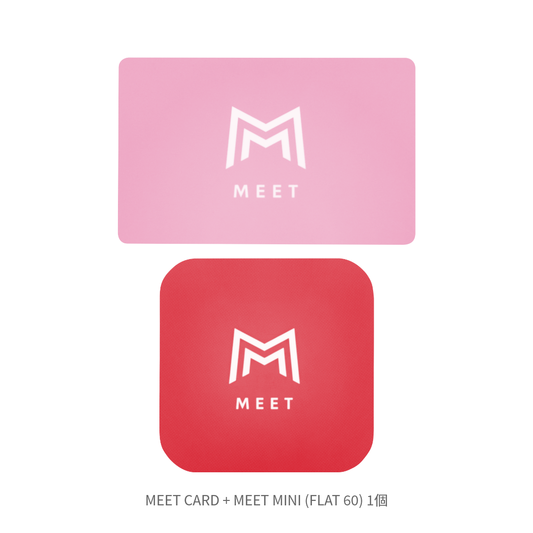 MEET CARD+FLAT セット