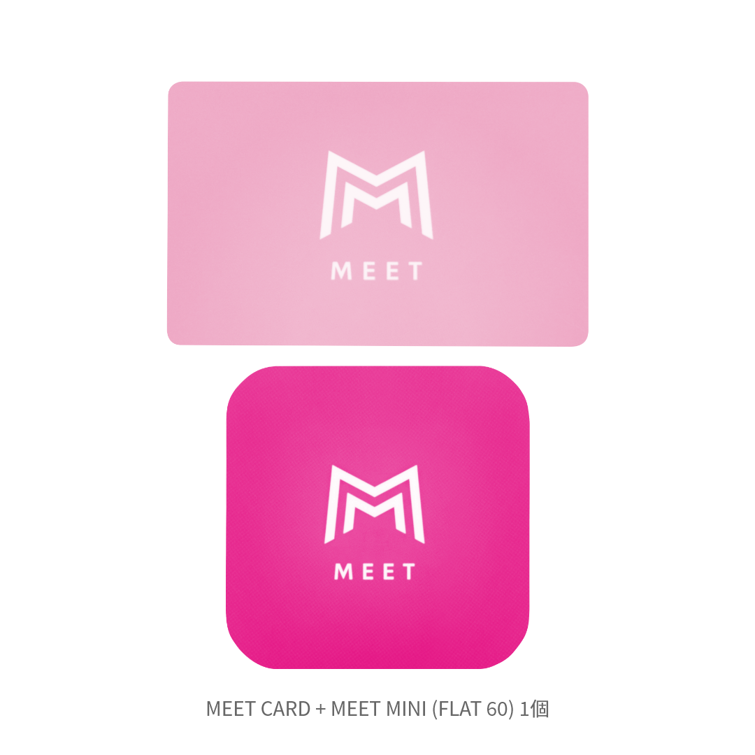 MEET CARD+FLAT セット