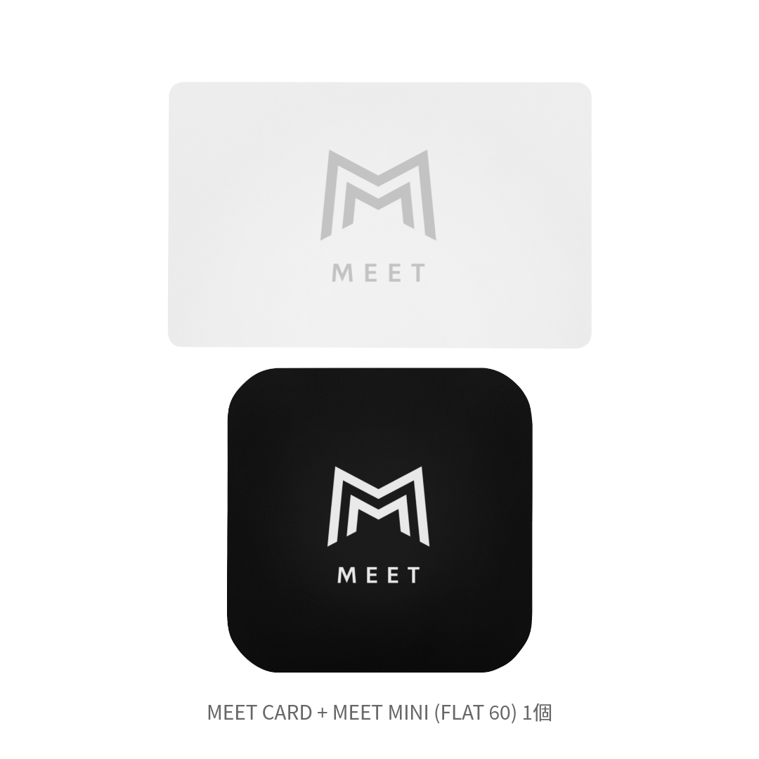MEET CARD+FLAT セット