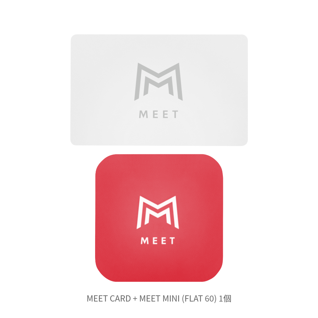 MEET CARD+FLAT セット