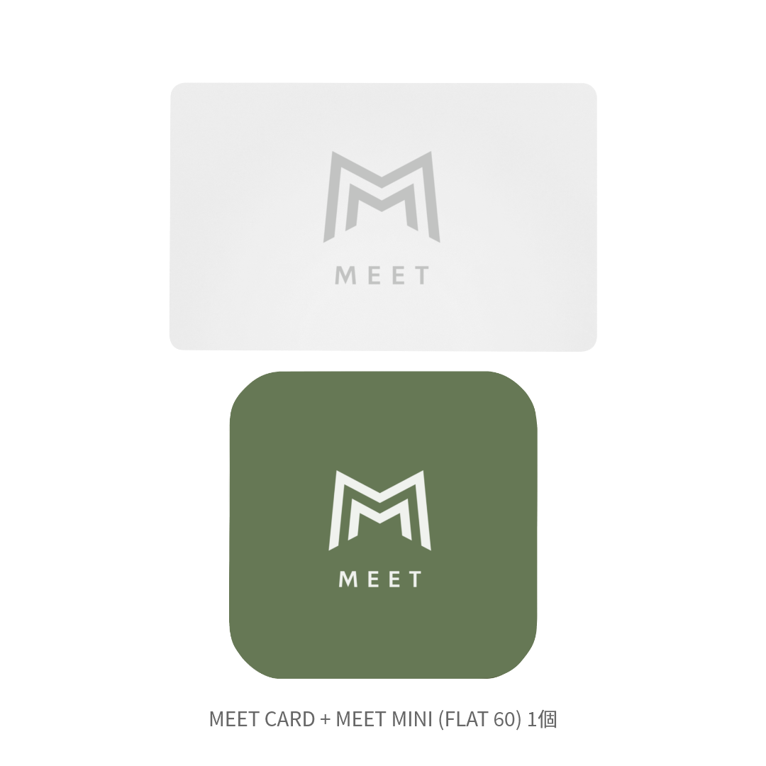 MEET CARD+FLAT セット