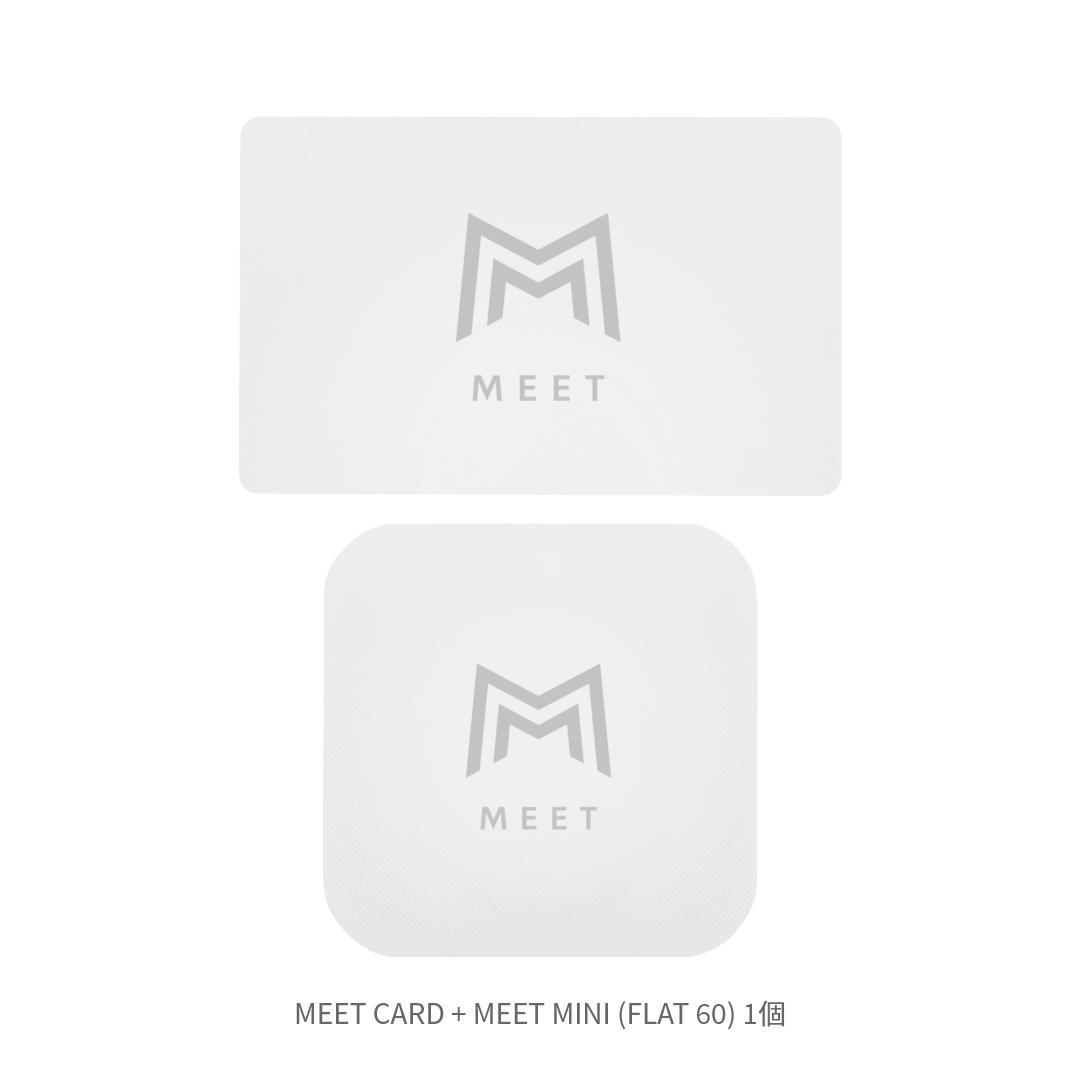 MEET CARD+FLAT セット