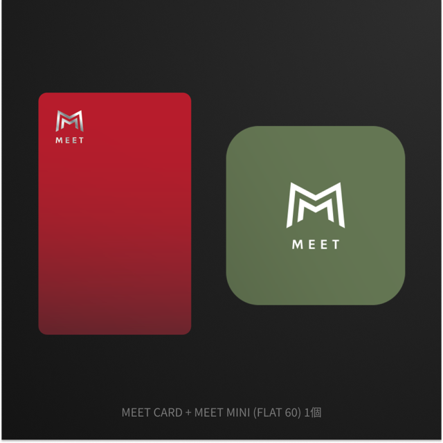 MEET CARD+FLAT セット