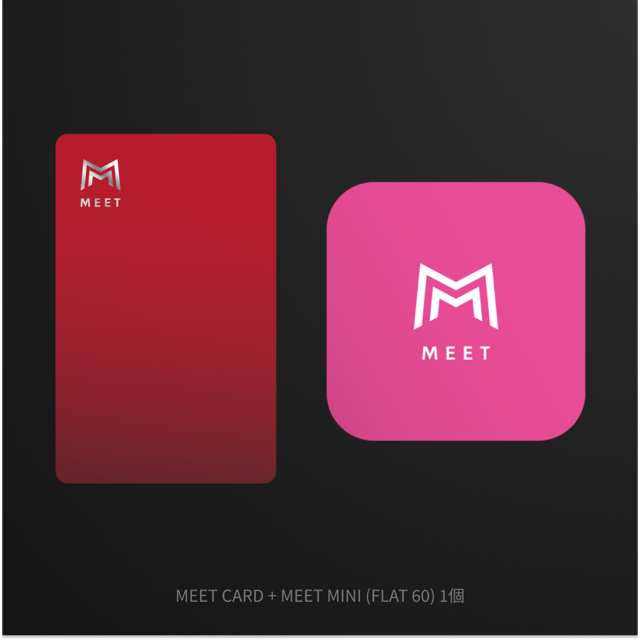 MEET CARD+FLAT セット
