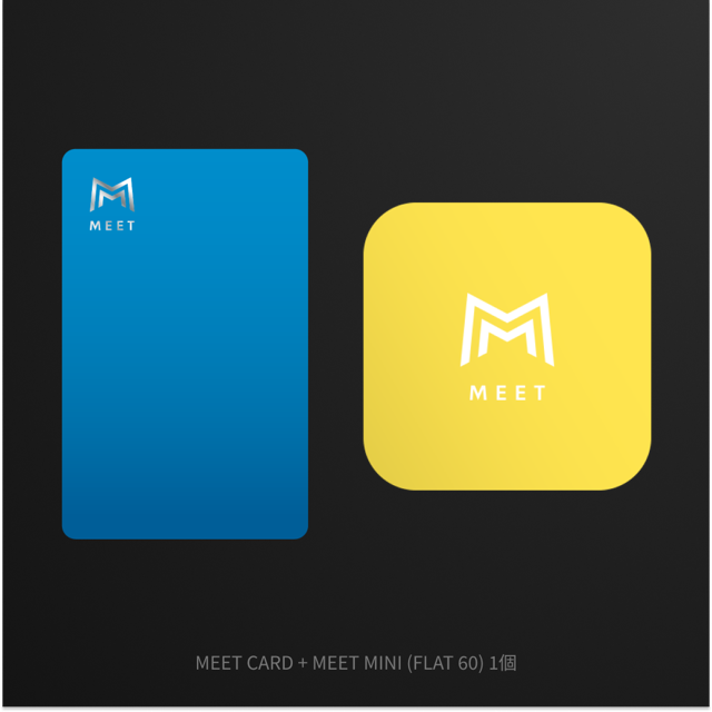 MEET CARD+FLAT セット