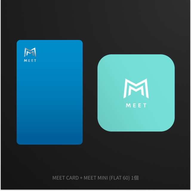 MEET CARD+FLAT セット