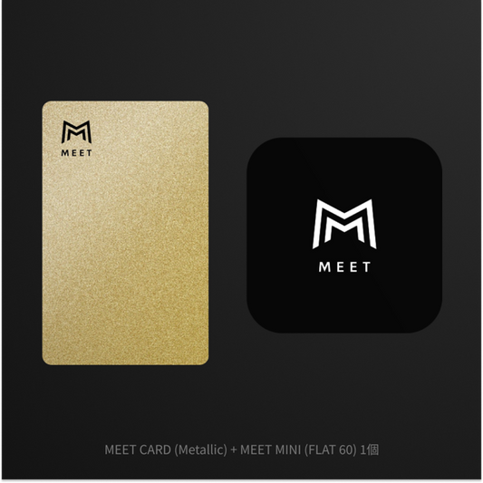 MEET CARD+FLAT セット