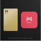 MEET CARD+FLAT セット