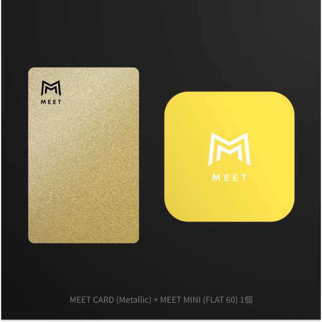 MEET CARD+FLAT セット