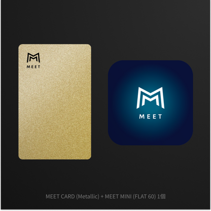 MEET CARD+FLAT セット