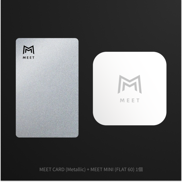 MEET CARD+FLAT セット