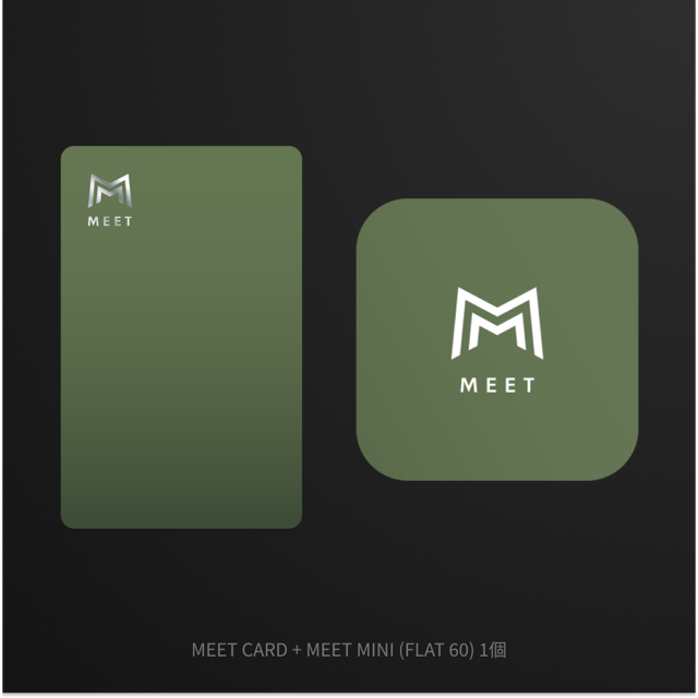 MEET CARD+FLAT セット