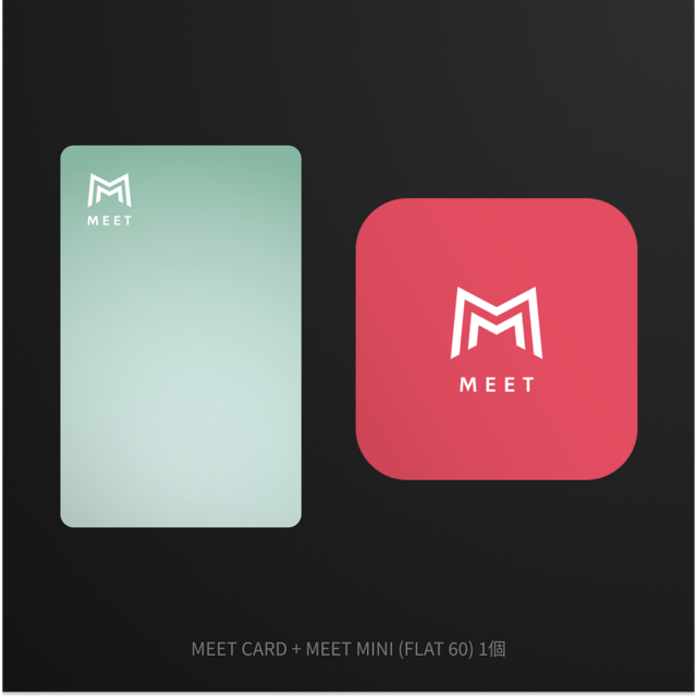MEET CARD+FLAT セット