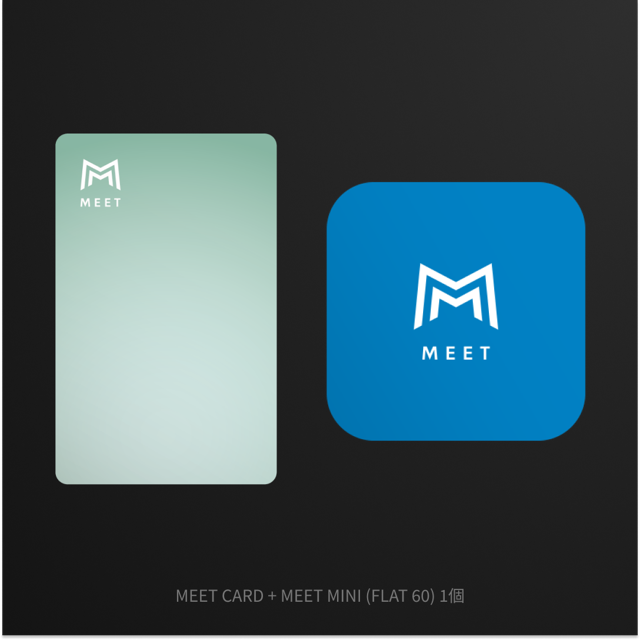 MEET CARD+FLAT セット