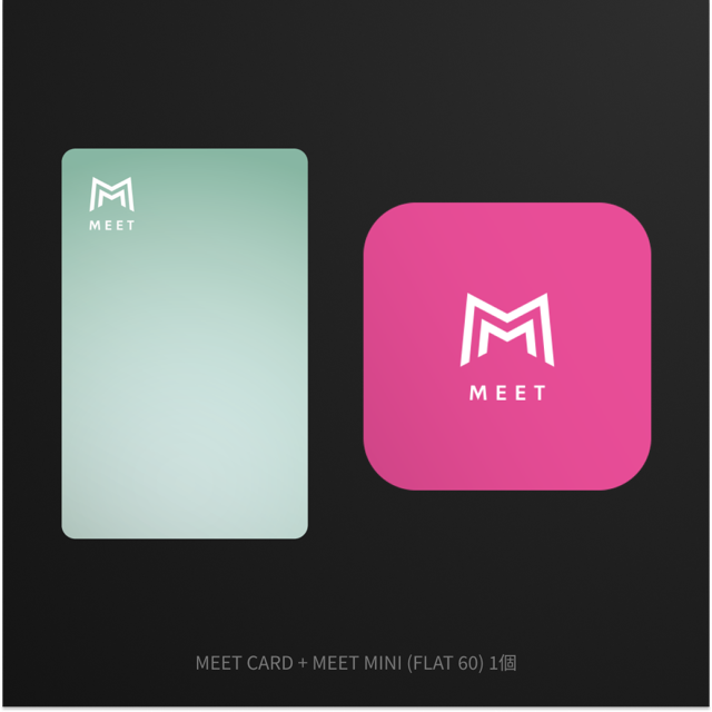 MEET CARD+FLAT セット