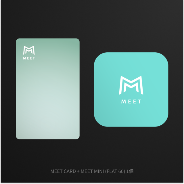 MEET CARD+FLAT セット