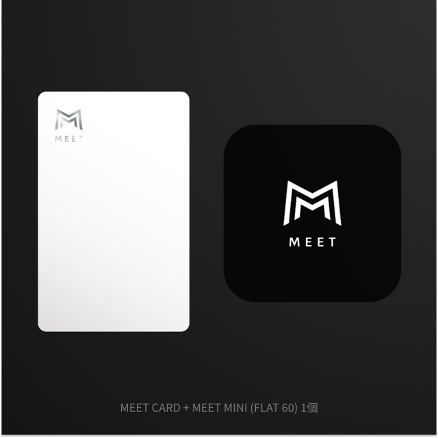 MEET CARD+FLAT セット