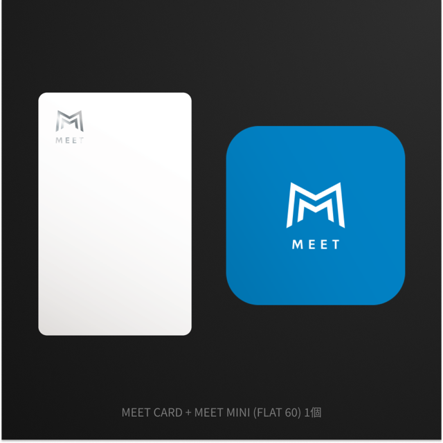 MEET CARD+FLAT セット