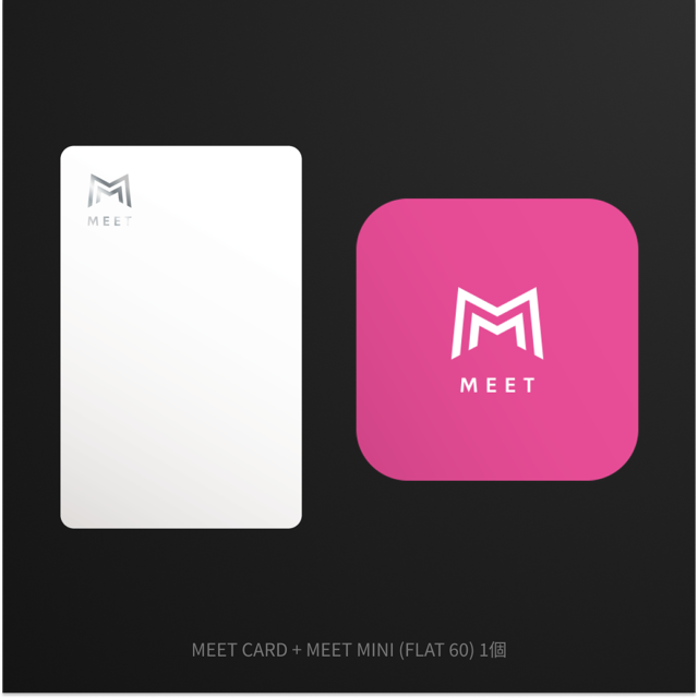 MEET CARD+FLAT セット