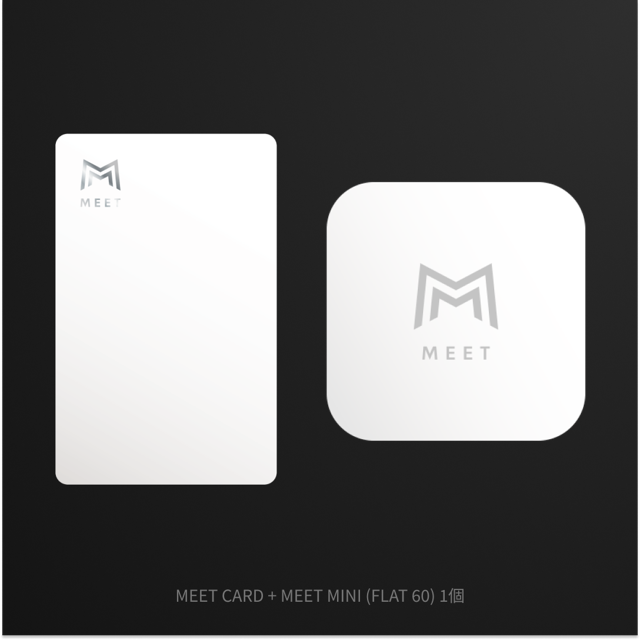 MEET CARD+FLAT セット