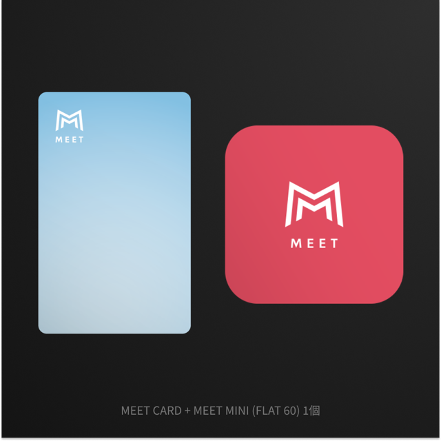 MEET CARD+FLAT セット