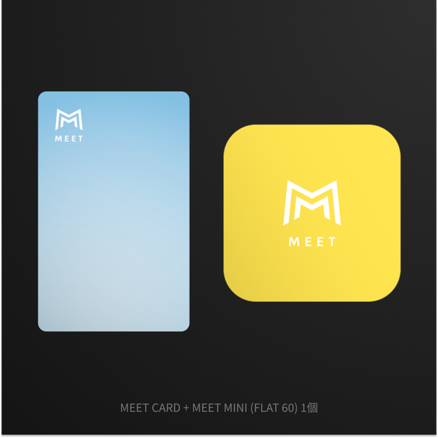 MEET CARD+FLAT セット