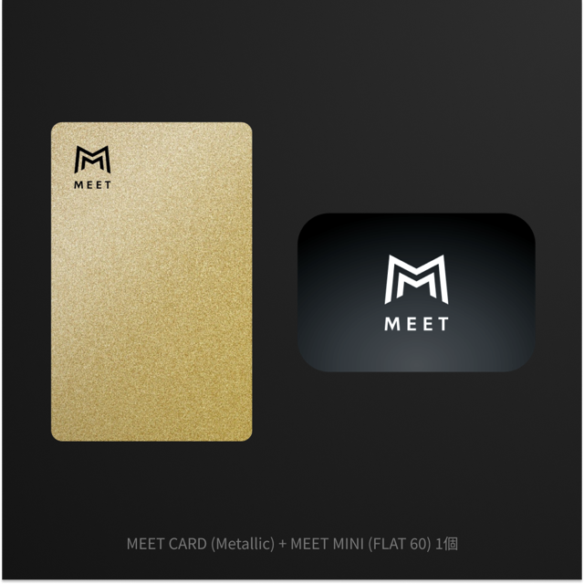 MEET CARD+SUPER FLAT セット