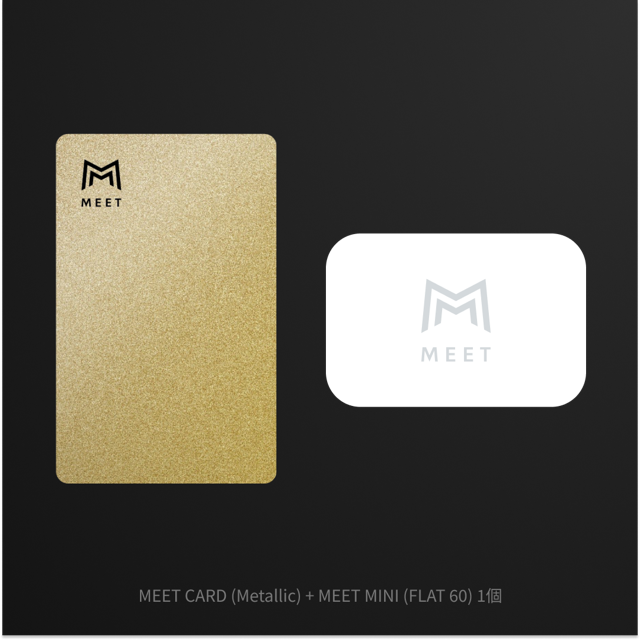 MEET CARD+SUPER FLAT セット